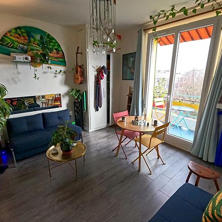 Canopee, Paisible, Chaleureux, Lumineux, Balcon Paris Exteriör bild