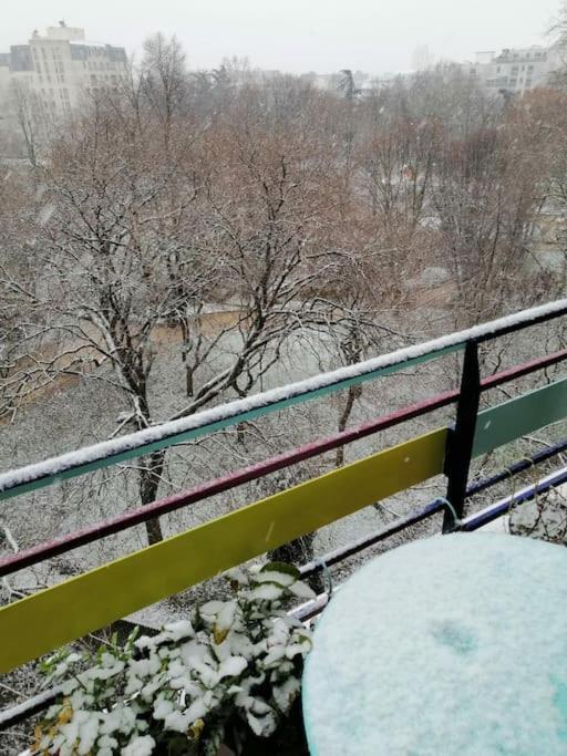 Canopee, Paisible, Chaleureux, Lumineux, Balcon Paris Exteriör bild