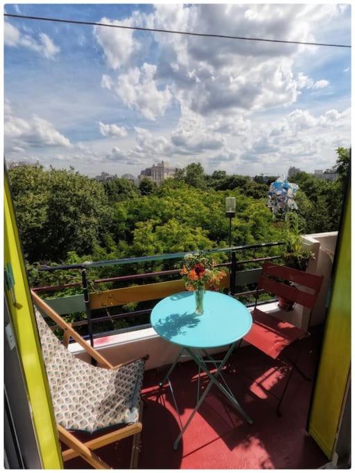Canopee, Paisible, Chaleureux, Lumineux, Balcon Paris Exteriör bild