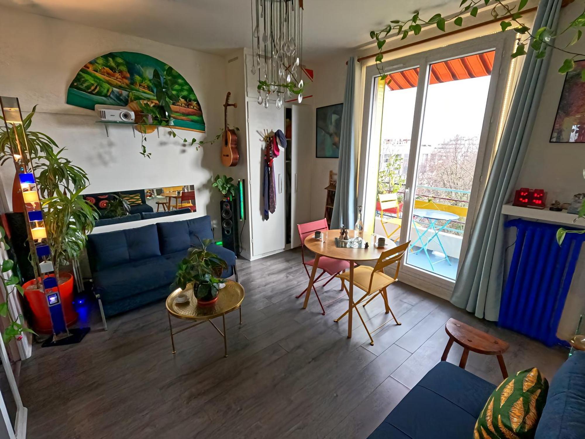 Canopee, Paisible, Chaleureux, Lumineux, Balcon Paris Exteriör bild